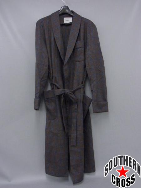 UNDERCOVERISM ベルト付きニットコート ダークブラウン 3