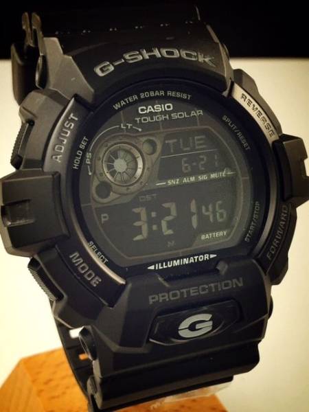 カシオCASIO腕時計G-ショックショックレジストタフソーラー