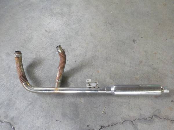 スティード用　2 In 1 マフラー_2