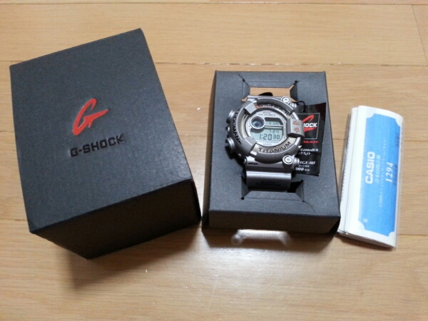 10☆未使用品 G-SHOCK フロッグマン DW-8201GF-8JF 銀蛙 ☆ G-SHOCK か