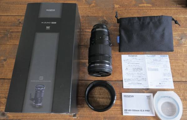 美品 OLYMPUS M.ZUIKO ED 40-150mm F2.8 PRO MARUMIフィルター付