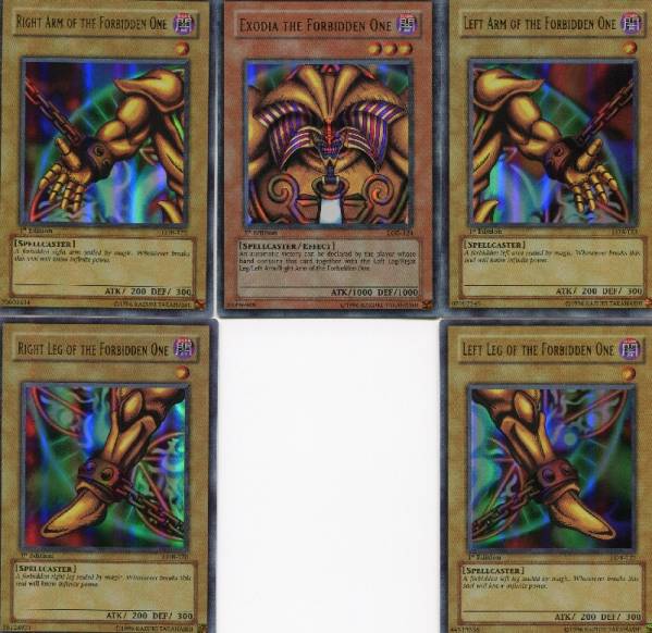 アジア ウル≪封印されしエクゾディア 完全体/LOB/1ｓｔ≫美品