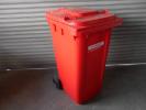 【240L】大型ごみ箱【レッド】ショッピンングモール 店舗