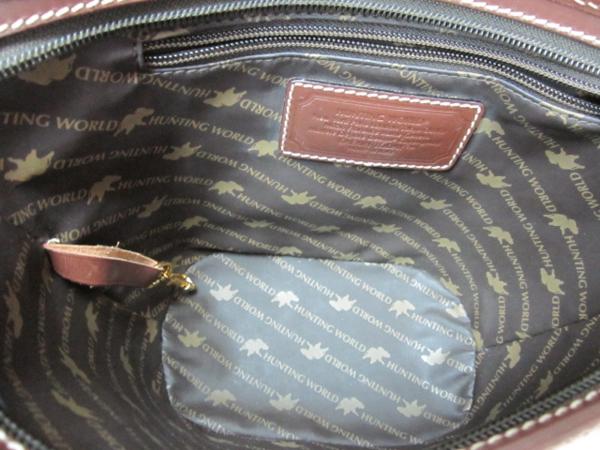 ★ハンティングワールド トートバッグ カーキ★/H