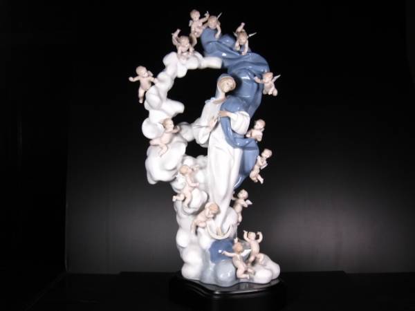 【至高】リヤドロ LLADRO 陶器人形 お祈り 聖母マリア