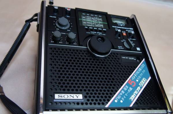 ☆綺麗☆受信OK☆SONYスカイセンサー☆ICF-5800☆BCLラジオ☆ ご覧頂き