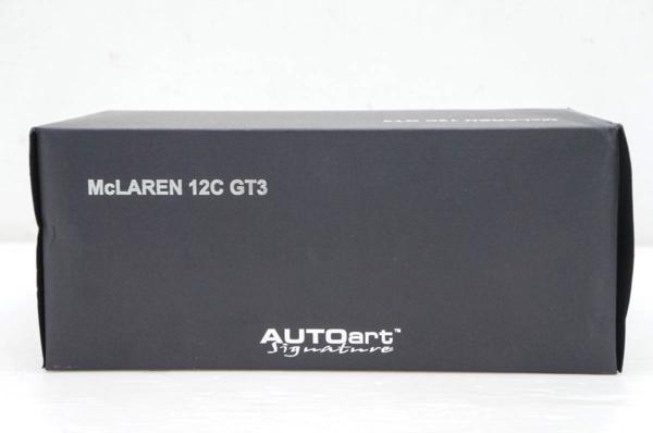 未使用 AUTOart オートアート マクラーレン MP4-12C GT3 1/18 AUTOart