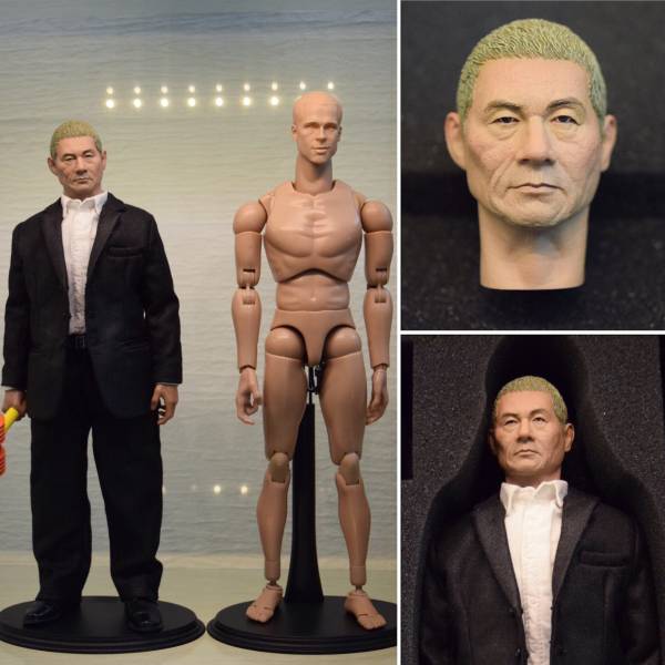 1/6スケール フィギュア　大友 北野武 1/6 北野武 / ビートたけし アウトレイジ 大友 フィギュア ,北野武