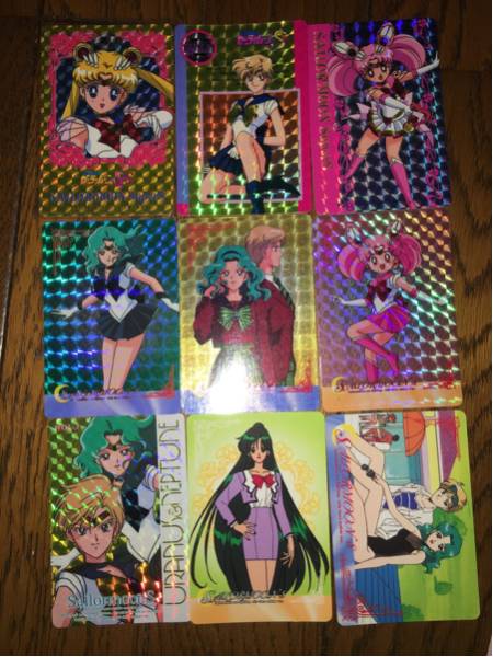 ！セーラームーン ヒーローコレクション レアカード 7枚！キラ