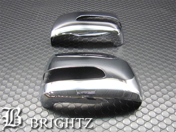 アトレーワゴン S321 後期 クロームメッキドアミラーカバー E