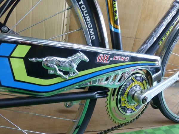 ゼブラ自転車 デコチャリ スーパーカーライト 昭和レトロ 【公式通販】