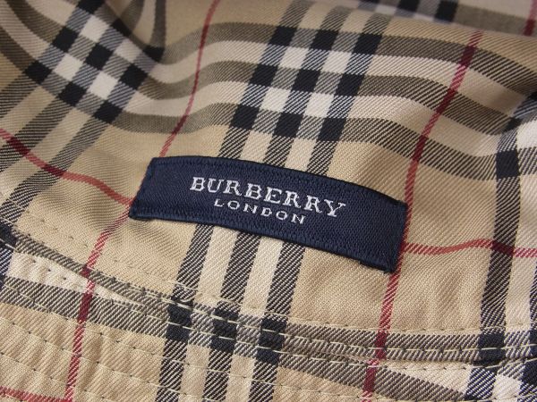 バーバリー*レディース/ノバチェック/リバーシブルハット/帽子