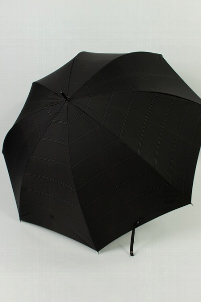 ◇6327◇BURBERRY バーバリー 新品本物男性用ボーダー大判雨傘 【公式