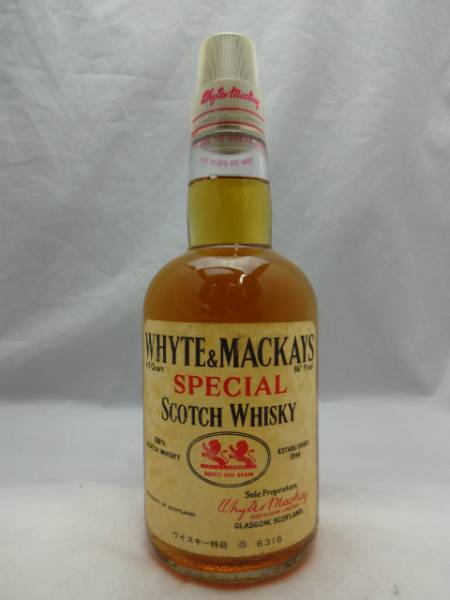 【特級】 WHYTE MACKAY ホワイト＆マッカイ スペシャル /4998