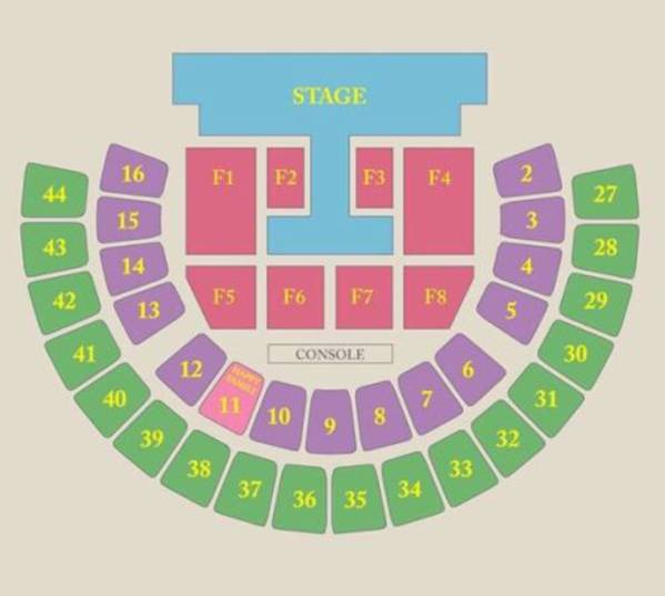 9/3★SHINEE★CONCERT★SHINee WORLD V★F1区 1列 3枚連番