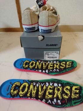 新品送料込 コンバースCONVERSE XLARGEコラボ chevronstar26.5cm