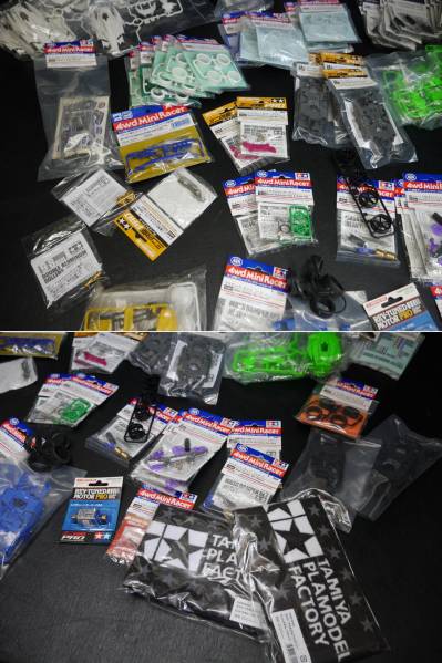 大特価市 TAMIYA ミニ四駆 パーツ 多数 約70点 未使用 未開封 【公式通販】