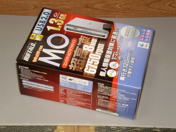 ◆ BUFFALO　コンパクト外付けMOドライブ USB2.0 ◆ MO-CZ1300U2