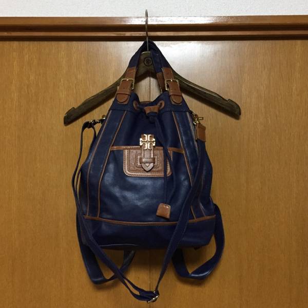 ☆トリーバーチ TORY BURCH レザー使い リュック バックパック