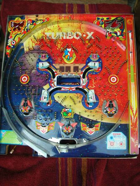 レトロ　パチンコ　西陣ターボX（セルのみ）基盤無し作動未確認