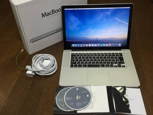 M17 Macbook Pro 15インチCore i7 2GHz/8GB/480SSD (2011)