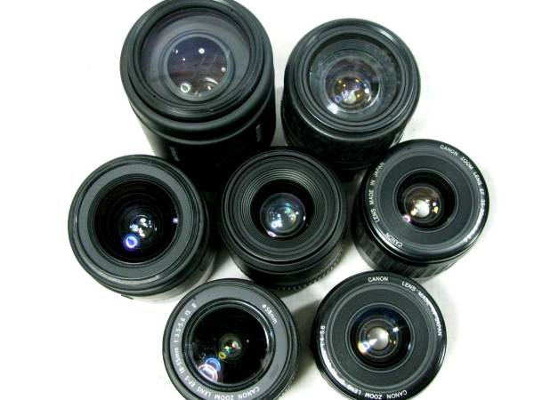 Canon ZOOM LENS EF 35-70mm 1:3.5-4.5 AなどAFレンズ合計7本