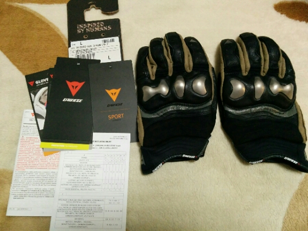 DAINESE X-RUN ダイネーゼ　グローブ　ツーリングに