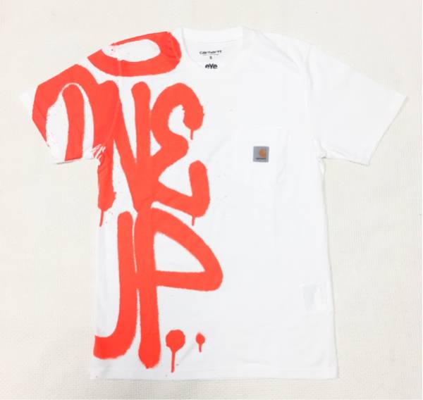 新品○eye JUNYA WATANABE MAN×charhartt Tシャツ 16SSジュンヤ