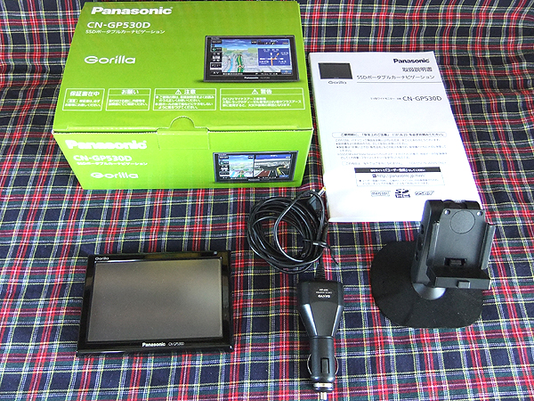中古 Panasonicパナソニック 7V型 SSDポータブルナビゲーション CN