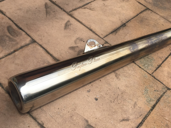 中古 ペイトンプレイス SR400/500 フルエキマフラー カフェ