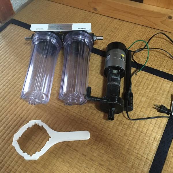 中古 アクリル水槽 1200×600×450 引き取限定