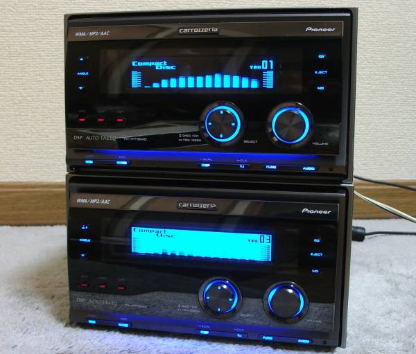 カロッツェリア FH-P710MD CD＆MD 2台セット ジャンク 送料格安