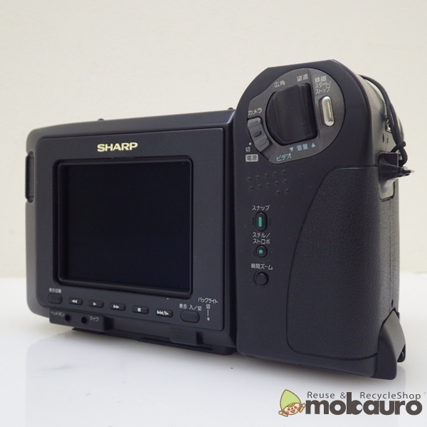 動作品☆シャープ ビデオカメラ 8mm VL EL320 801 動作品☆シャープ