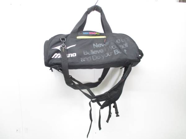 MIZUNO ミズノ 3WAYバッグ 6DT227 ラケットバッグ テニス□