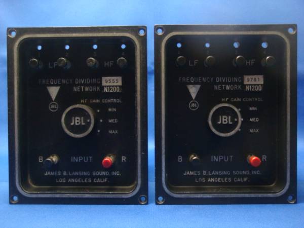 ●JBL ディバイディングネットワーク N1200 ペア-