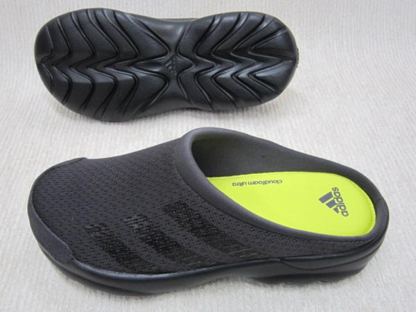 新品★adidas サボ【紳士】Meスニーカー 黒ライム 25.5cm 5セ
