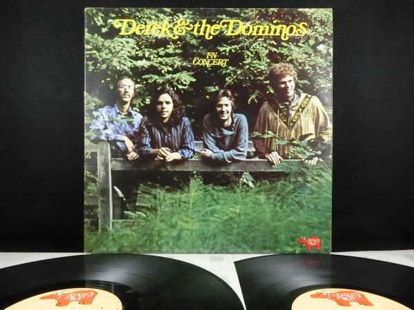 1円開始【UK廃盤☆美盤2LP】☆DEREK&DOMINOS/IN CONCERT☆神洗浄 UK極