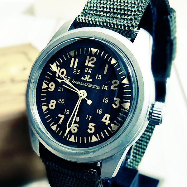 ★【希少】ジャガールクルト ミリタリー 腕時計 ヴィンテージ ★