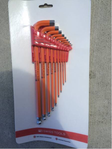 PB 六角レンチセット プライベートレンチセット212L H-10 OR新品