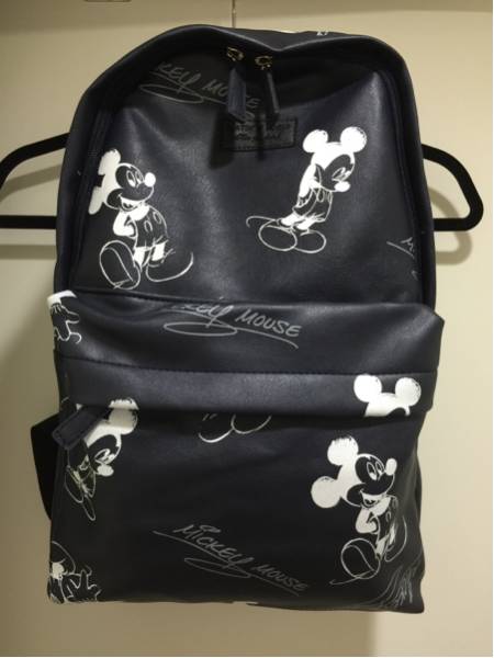 ミッキーマウス デイパック ネイビー リュック ディズニー 新品
