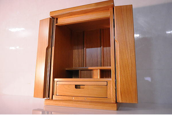 FL19CQU*総桐ミニサイズ仏壇1円アウトレット コンパクト現代仏壇