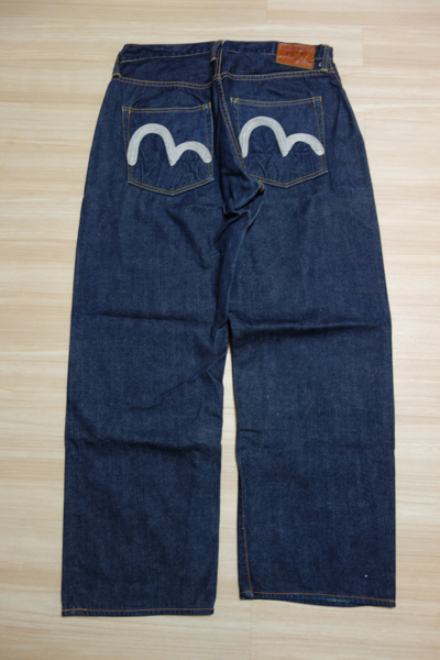 EVISU No2 2001 36インチ 刺繍　カモメ エヴィス