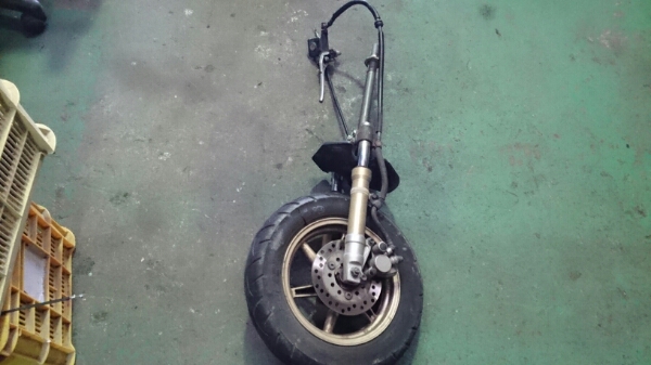 ホンダ ライブディオZX AF35 純正フロントフォーク② ホンダ ライブ