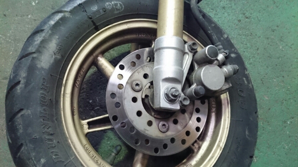 ホンダ ライブディオZX AF35 純正フロントフォーク② □DIO ZX ディオ