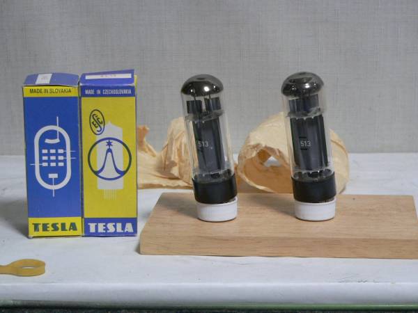 ☆真空管USED TESLA EL34 E34L（2本）黒ベース☆ 真空管