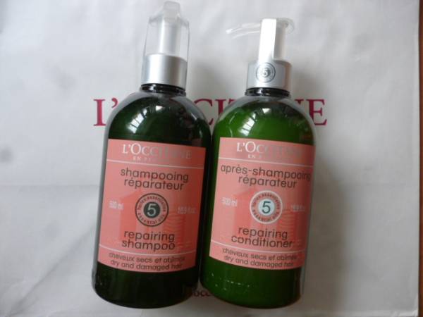 ロクシタン ファイブハーブスRシャンプー&コンディショナー500ml 