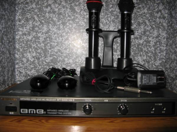 BMB WT-5000MkⅡ/WM-600赤外線ワイヤレスマイクセット BMB 【公式通販】