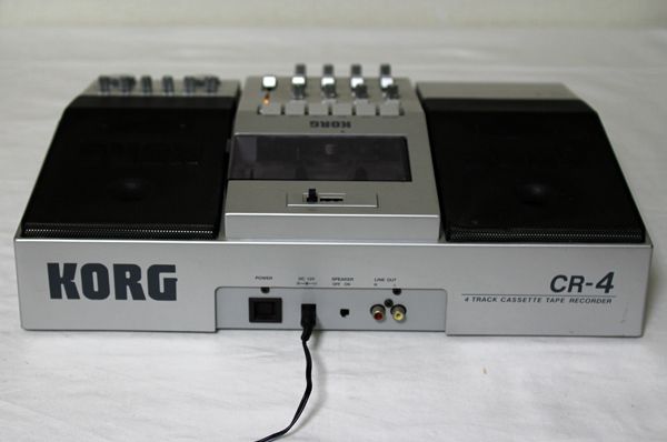 Korg CR-4 整備動作品　マルチトラックレコーダー KORG コルグ CR-4 カセットマルチトラックレコーダー MTR｜Yahoo