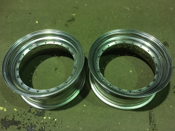 SSR フォーミュラメッシュ 15インチ6.5J +17B 2本 リムのみ 旧車