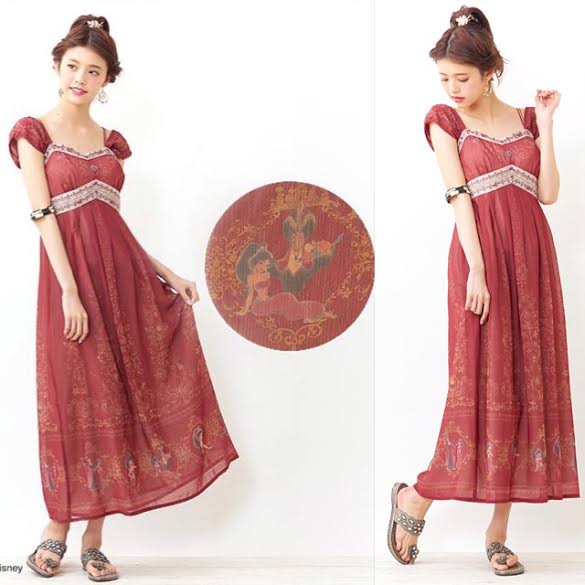 シークレットハニー レッドダマスクマキシワンピース ジャスミン ディズニー 売買されたオークション情報 Yahooの商品情報をアーカイブ公開 オークファン Aucfan Com